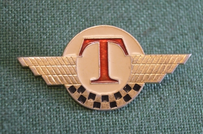 Знак, значок, кокарда "Такси, Таксист". Таксопарк, автомобиль N2 #Z3