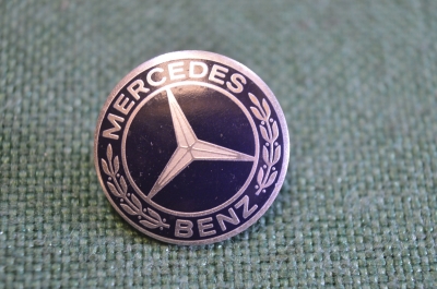Знак, значок "Mercedes Benz. Мерседес Бенц". Автомобиль, автомобилестроение. Западная Германия. #Z3