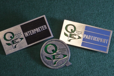 Знак, значок "EOQC, конгресс. Стандарт, качество, квалиметрия". Стандартизация. #Z3