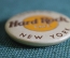 Знак, значок "Hard Rock Cafe". London, New York #Z3
