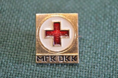 Знак, значок "Красный крест, МГК ОГК". #Z3