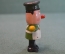 Игрушка фигурка кукла "Дворник". Роспись. СССР.
