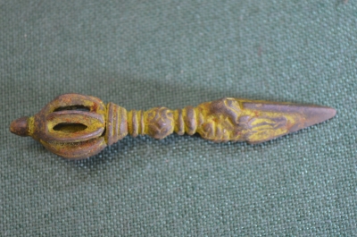 Амулет "Пхурпа Пхурбу". Металл. Тибет.