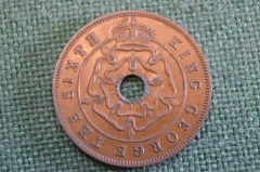 Монета 1 пенни 1952 года. Георг VI. Южная Родезия, Southern Rhodesia.