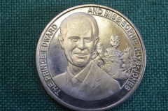 Монета 5 крон 1999 год. Принц Эдвард и мисс Софи. Caicos Islands, Теркс и Кайкос. #3