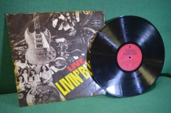 Пластинка, винил "Live Livin' Blues". Fredriksz, Oberg, Beek. Muza Stereo. Польша. 1977 год.