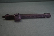 Чернильница дорожная старинная. Металл. Восток. 1929 год.