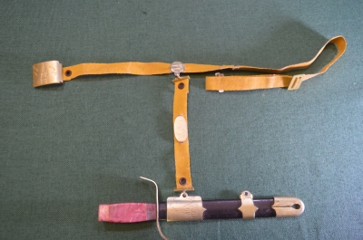 Кортик детский офицерский. Игрушка. С ремнем. Авиация. СССР.