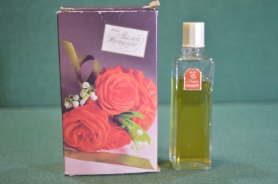 Духи флакон "Милой женщине". Ф-ка Новая Заря. Коробка. СССР.