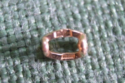 Закрутка для серьги сережки. Винт. Золото 585 пробы.