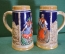 Кружка, кружки пивные сюжетные. 2 штуки одним лотом. Керамика, Германия. С дефектами.