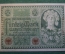 Бона, банкнота 50 марок 1920 год. Пятьдесят. Рейхсбанкнота. Веймар, Германия. #1