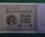 Бона, банкнота 100000 марок 1923 год. Сто тысяч. Рейхсбанкнота. Германская империя, Германия.
