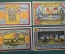 Нотгельд, бона 50 пфеннигов 1921 год (4 штуки). Город Steenfeld Штайнфельд. Армия, солдаты. Германия