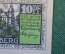 Нотгельд, бона 10 пфеннигов 1920 -е годы. Город Eisenberg, Эйзенберг. Веймар, Германия.