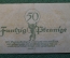 Нотгельд, бона 50 пфеннигов 1920 год. Город Berlin, Берлин. Веймар, Германия.