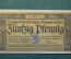 Нотгельд, бона 50 пфеннигов 1918 год. Город Erbach, Эрбах (Одинвальд). Сеятель, мышки. Германия.