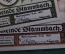 Нотгельд, бона 10, 25, 75 пфеннигов 1921 год (3 шт.). Город Stammbach, Штамбах. Бавария, Германия.