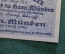 Нотгельд, бона 10 пфеннигов 1921 год, город Hann Munden, Ганн Мюнден. Германия. #2