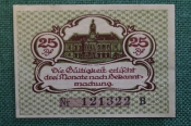 Нотгельд, бона 25 пфеннигов 1920 год, город Magdeburg, Магдебург. Ратуша. Германия. #2