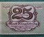 Нотгельд, бона 25 пфеннигов 1920 год, город Magdeburg, Магдебург. Ратуша. Германия.