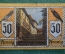 Нотгельд, бона 50 пфеннигов 1921 год, город Finkenburg, Финкенбург. Король Роланд, птицы. Германия.