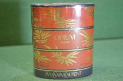 Духи парфюм "Opium". Yves Saint Laurent. 7,5 мл. Упаковка. Слюда. Франция. Винтаж.