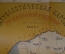 Карта старинная большая "Археологическая карта Гродненской Губернии. Мац, Вильна. Царская Россия.
