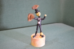 Игрушка "Трубочист". Колкий пластик. Страуме. Straume. СССР.