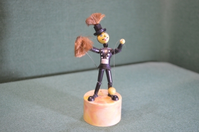 Игрушка "Трубочист". Колкий пластик. Страуме. Straume. СССР.
