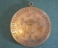 Медаль шейная юбилейная. Крупная. Именная. Латунь. Медицина. СССР.