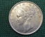 Монета 1 рупия, One rupee 1840 года. Серебро. Британская Индия, East India Company. Виктория. 
