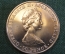 Монета 50 пенсов 1984 года. Fifty pence. Принц Эндрю, визит. Остров Вознесения. Ascension Island.