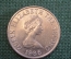 Монета 10 пенсов 1986 года. Ten Pence. Дольмены Ла-Пукелай-де-Фальдуэ. Джерси, Bailiwick of Jersey. 