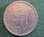 Монета 1/2 рупии 1951 года. Quarter rupee. Маврикий, Mauritius. Георг VI.
