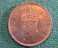 Монета 1/4 анны 1941 года. One quarter anna. Индия, India. Георг VI.