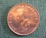 Монета 1/4 анны 1927 года. One quarter anna. Индия, India. Георг V.