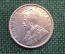 Монета 1/4 рупии 1936 года. Quarter rupee. Серебро. Британская Индия, India. Георг V.