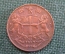 Монета 1/4 анны 1858 года. One quarter anna. Британская Индия, East India Company. 