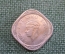 Монета 1/2 анны 1947 года. Half anna. Индия, India. Георг VI.