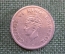 Монета 1/4 рупии 1947 года. Quarter rupee. Индия, India. Георг VI.