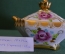 Сахарница Розы, шкатулка фарфоровая с крышкой. Ручная роспись, позолота. Старая Гжель. 