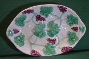Блюдо старинное фарфоровое 