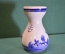 Ваза вазочка фарфоровая "Корабль мельница". Фарфор. Роспись. Delft. Голландия.