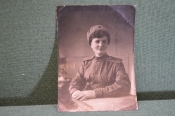 Фотография . Девушка воин РККА. Авиагарнизон. Сталинабад. Душанбе. Авиация. СССР. 1944 год. #S3 Фотография . Девушка воин РККА. Авиагарнизон. Сталинабад. Душанбе. Авиация. СССР. 1944 год. #S3