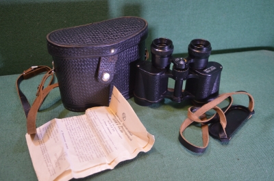 Бинокль советский БПЦ5 8*30. Оптика, экспортный. Отличный. Made in USSR. СССР. 1984 год.