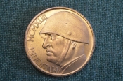 Памятный жетон по случаю 60-ти летнего юбилея Бенито Муссолини 100 лир 1943. Italia, Италия.