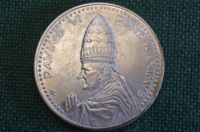 Жетон сувенирный "Папа Римский, Понтифик, Павел VI". Ватикан. Vaticano. Италия.