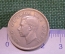 Монета 1 шиллинг 1950 года. One Shilling. Туземец с копьем. Георг VI. New Zealand. Новая Зеландия.