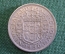 Монета 1/2 кроны 1950 года. Half Crown. Георг VI. Герб. New Zealand. Новая Зеландия.
